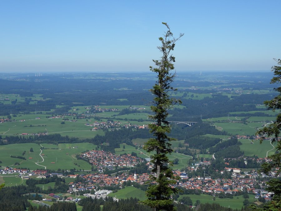 Wanderung - Nesselwang - Maria-Trost-Weg - Kappeleralp - Wurzelsteig - Wasserfallweg - Nesselwang 84