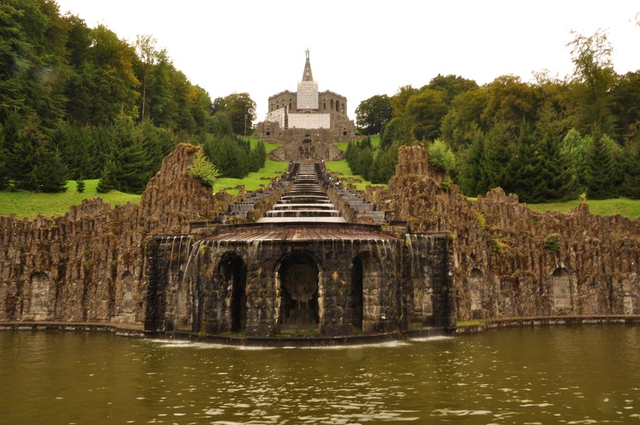 Herkules statue atop Bergpark Wilhelmshöhe in Kassel