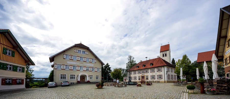 Ortsbild von Eglofs in der Gemeinde Argenbühl