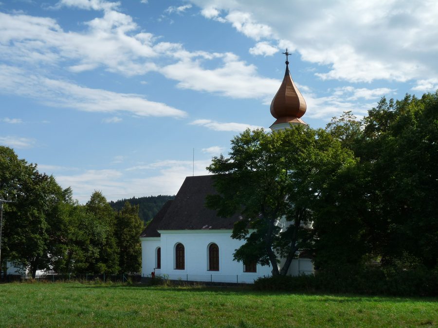 Kirche in Zdíkov im Okres Prachatice