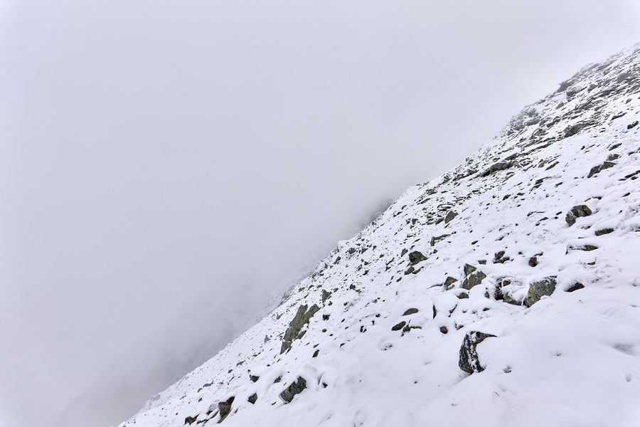 Bergpanorama mit dem Glungezer in den Tuxer Alpen