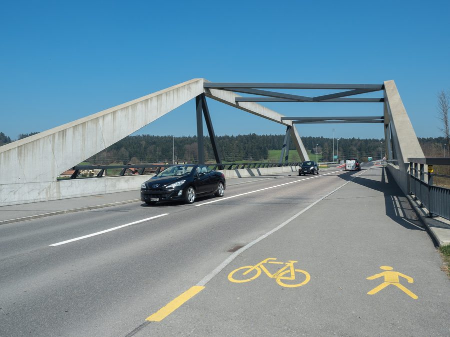Blattenbrücke über die Kleine Emme bei Malters im Kanton Luzern
