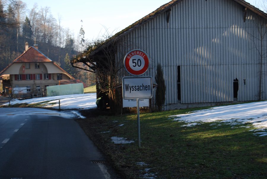Ansicht von Wyssachen im Kanton Bern