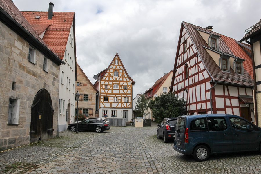 Historisches Ensemble in der Altstadt von Altdorf bei Nürnberg