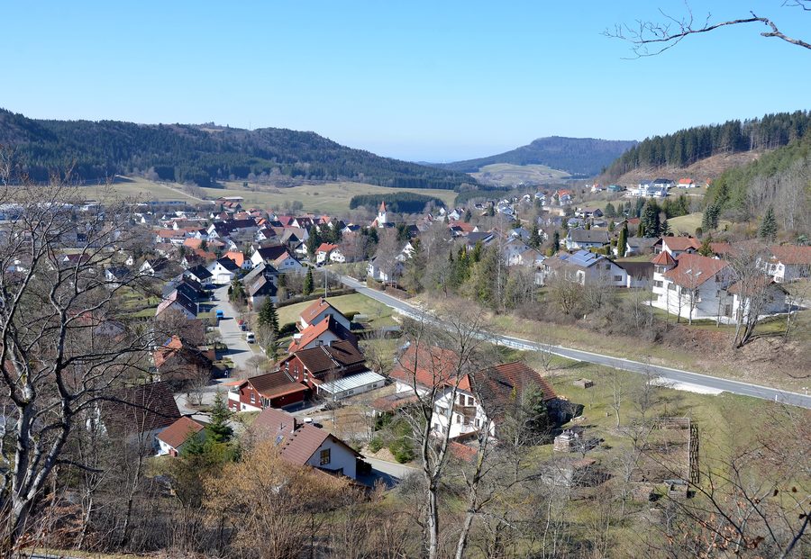 Tieringen im Zollernalbkreis auf der Hohen Schwäbischen Alb