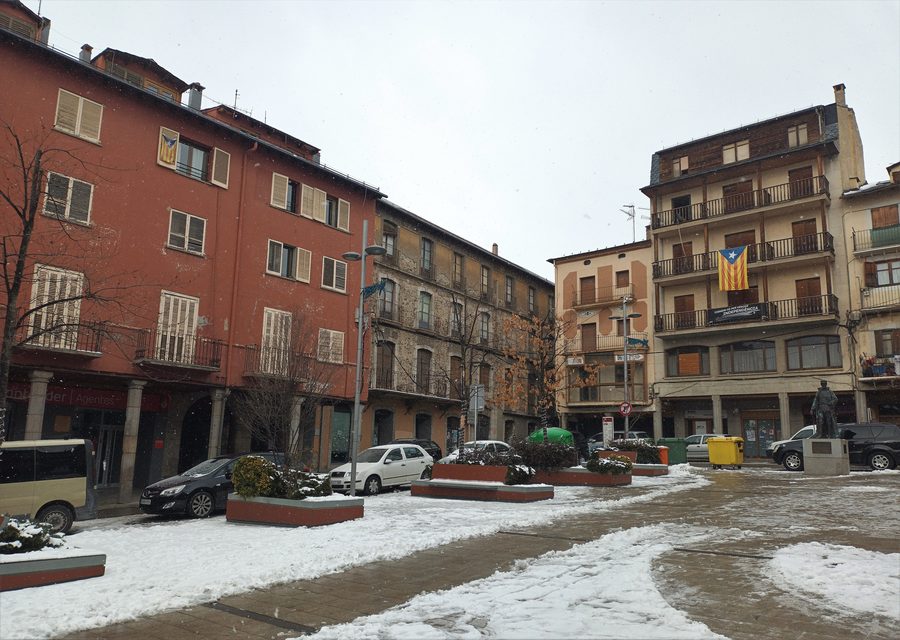 Plaça Cabrinetty in Puigcerdà