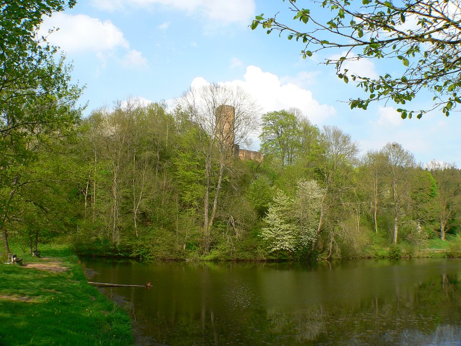 Burgruine Wallenstein in Knüllwald-Wallenstein, Hessen