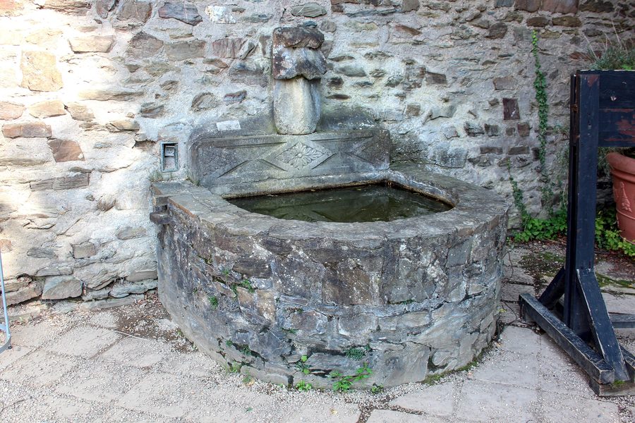 Burg Sayn in Sayn, einem Ortsteil von Bendorf in Rheinland-Pfalz