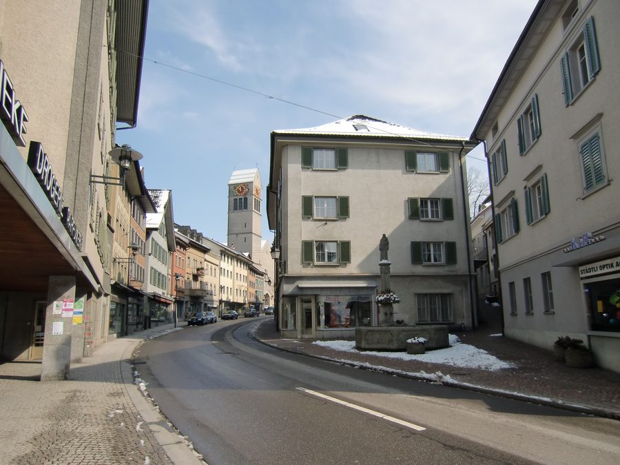 Städtli in Uznach SG
