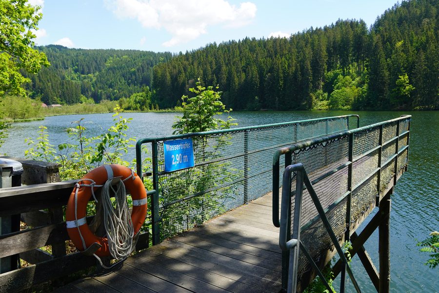 Goggausee in der Gemeinde Steuerberg in Kärnten