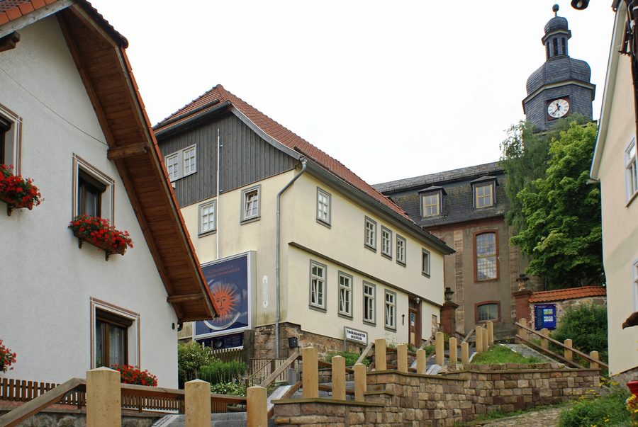 Deutsches Thermometermuseum in Geraberg im Ilm-Kreis, Thüringen