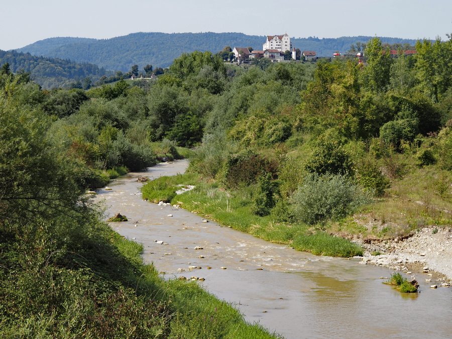 Schloss Wildegg in der Bünzaue bei Möriken-Othmarsingen im Kanton Aargau