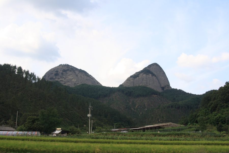Berg Maisan im Landkreis Jinan in Südkorea